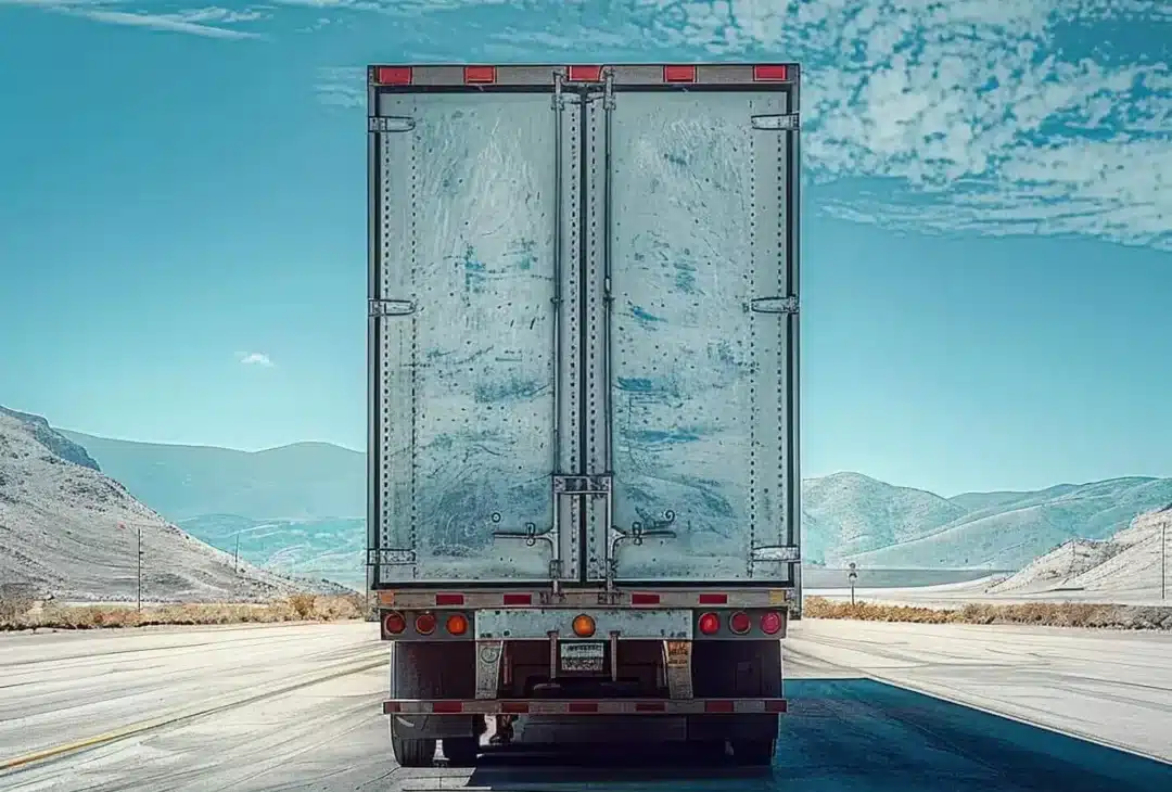 ciężarówka TIR na drodze