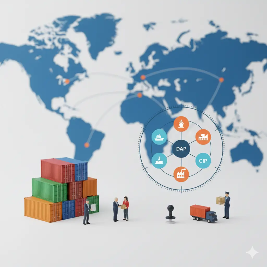 Międzynarodowe reguły handlowe Incoterms w transporcie morskim i spedycji