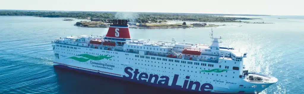 the Stena Spirit ferry
